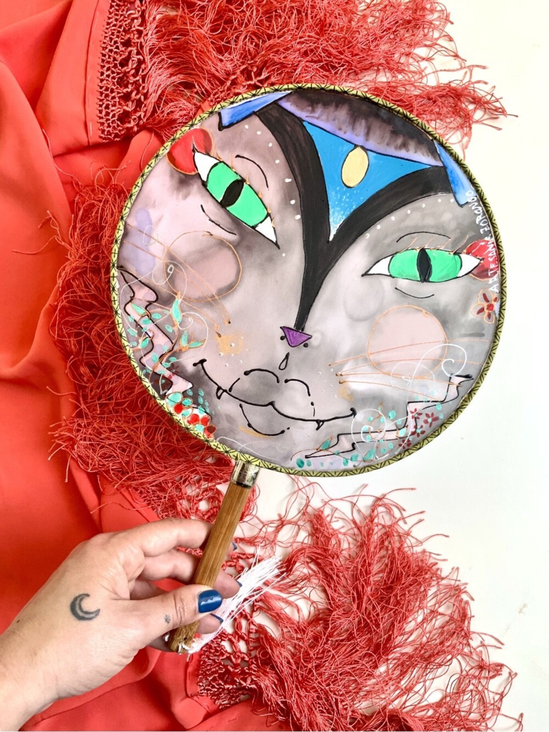 Pai pai abanico gato - 4
