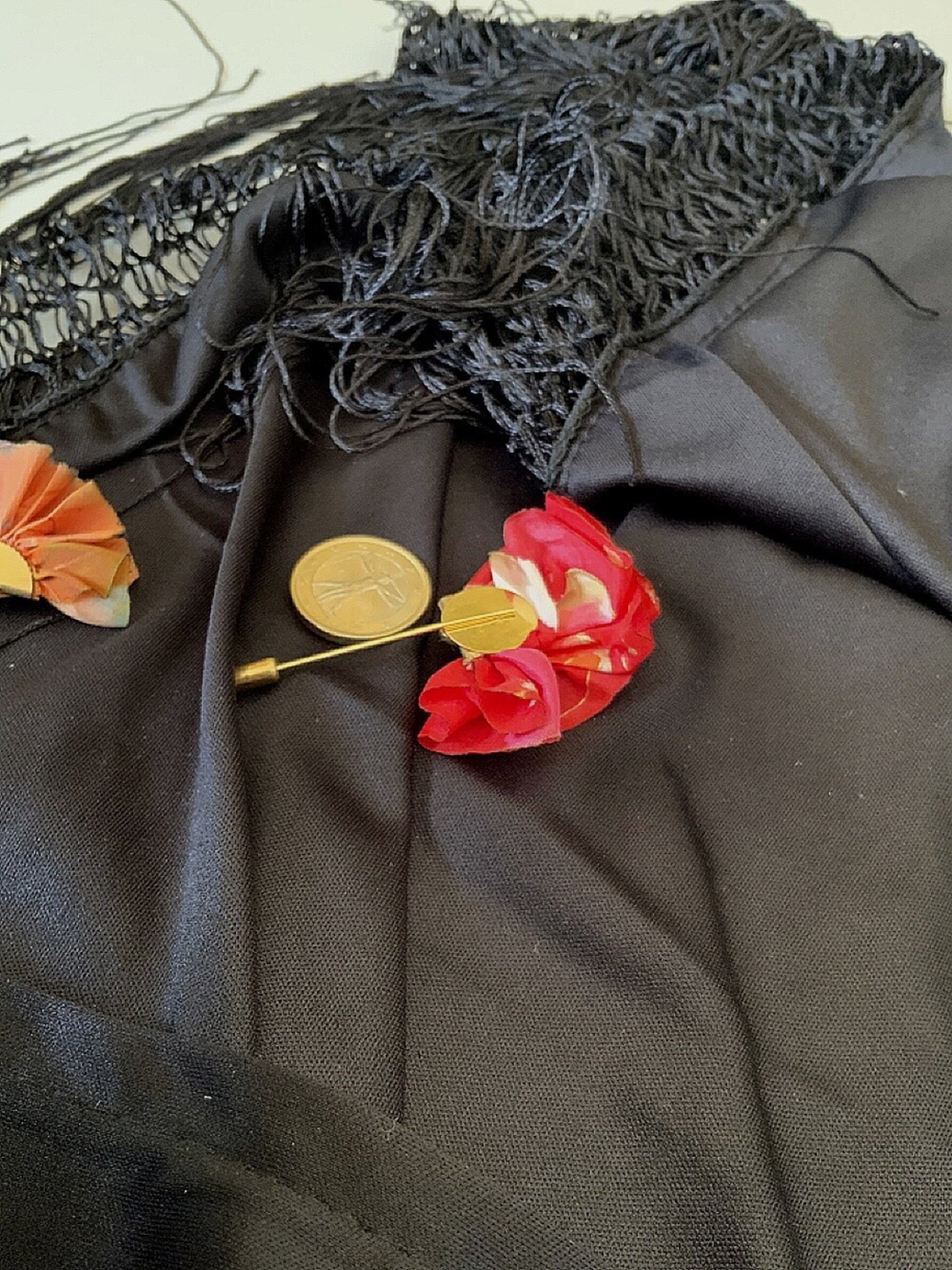 Alfiler broche amapola - 2